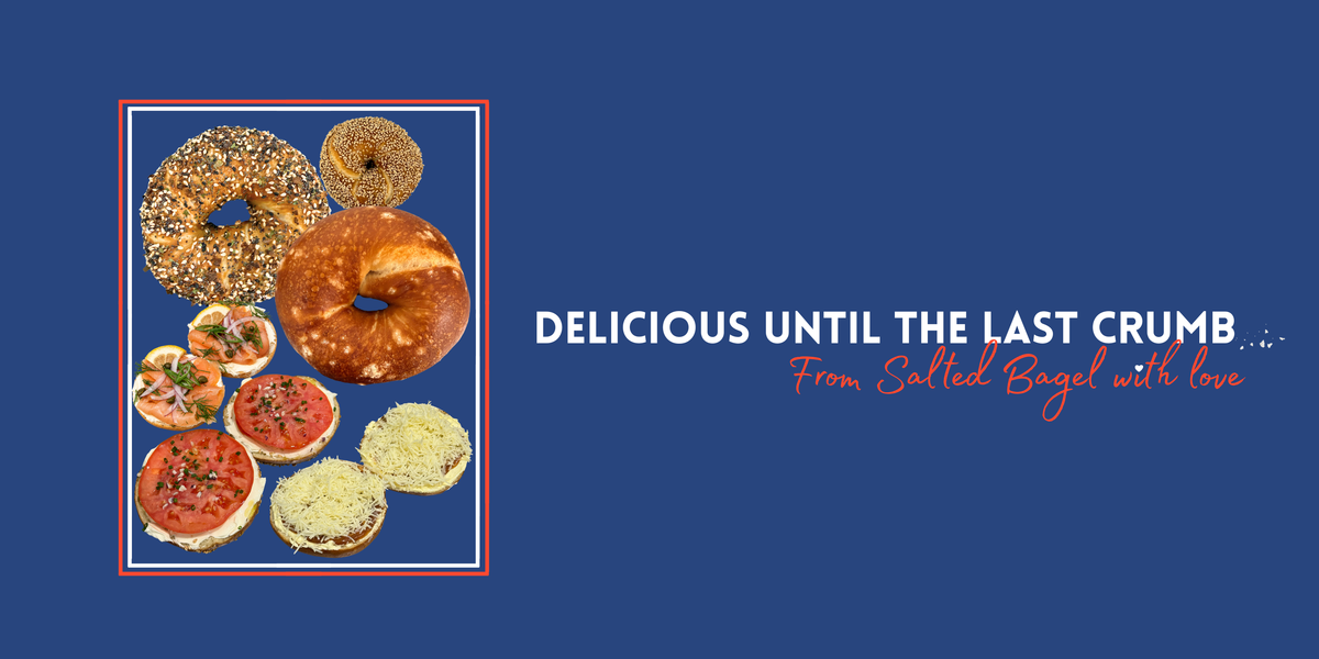 Salted Bagel - delicious until the last crumb